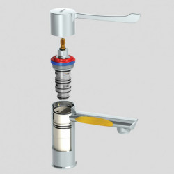 SECURITHERM thermostatic basin mixer