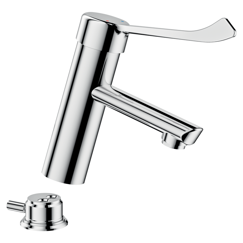 SECURITHERM EP BIOCLIP pressure-balancing basin mixer
