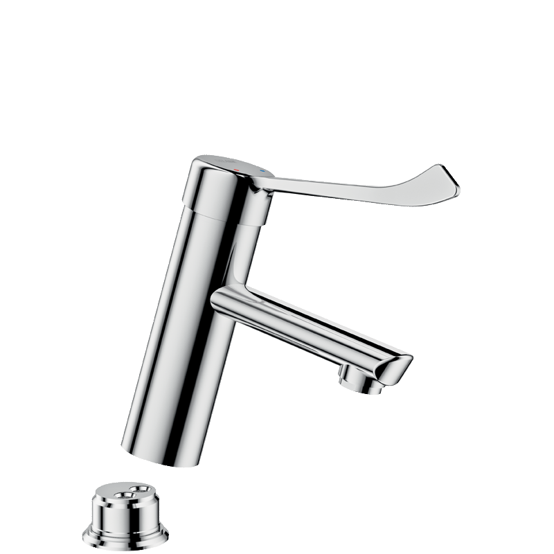 BIOCLIP mechanical basin mixer
