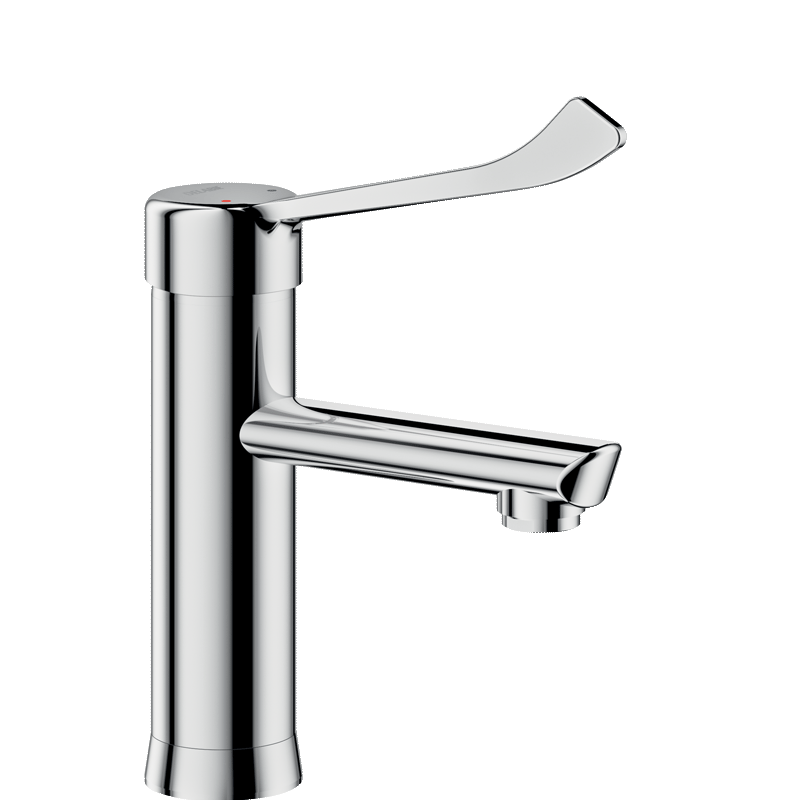 Mechanical basin mixer