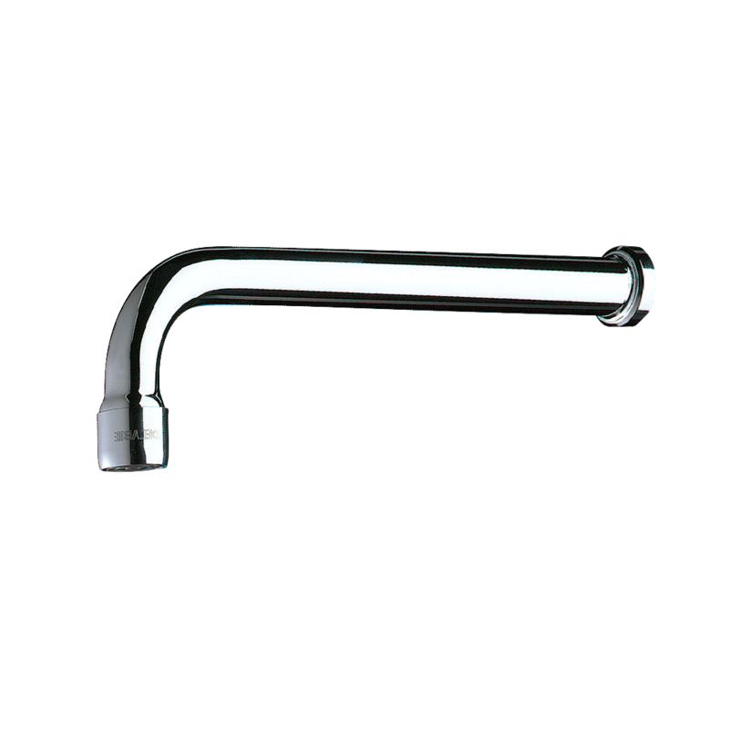 L-shaped spout