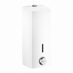 Wall-mounted liquid soap...