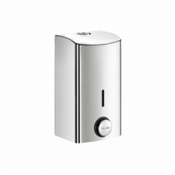 Wall-mounted liquid soap...