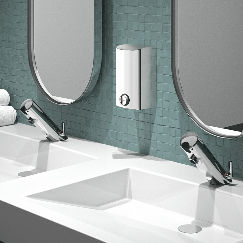 Wall-mounted liquid soap dispenser, 0.5 litres