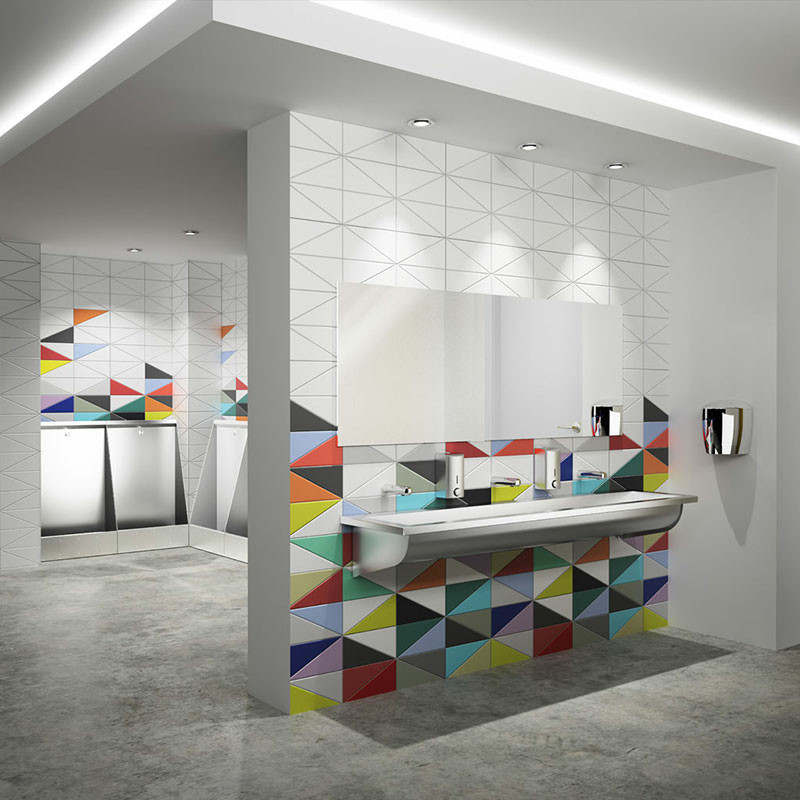 Wall-mounted liquid soap dispenser, 0.5 litres