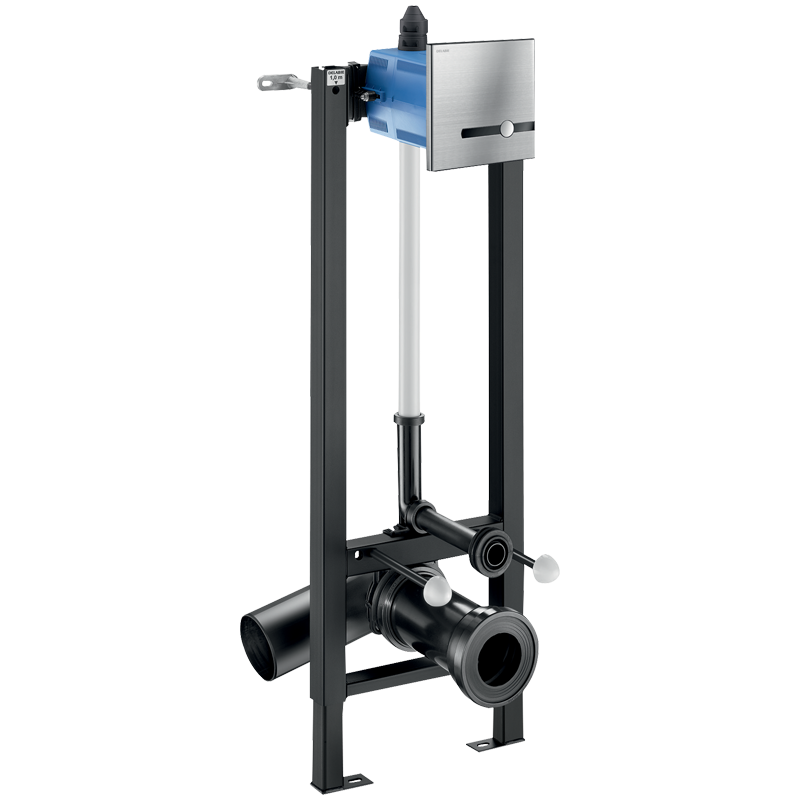 TEMPOFIX 3 wall-mounted frame system with electronic WC valve