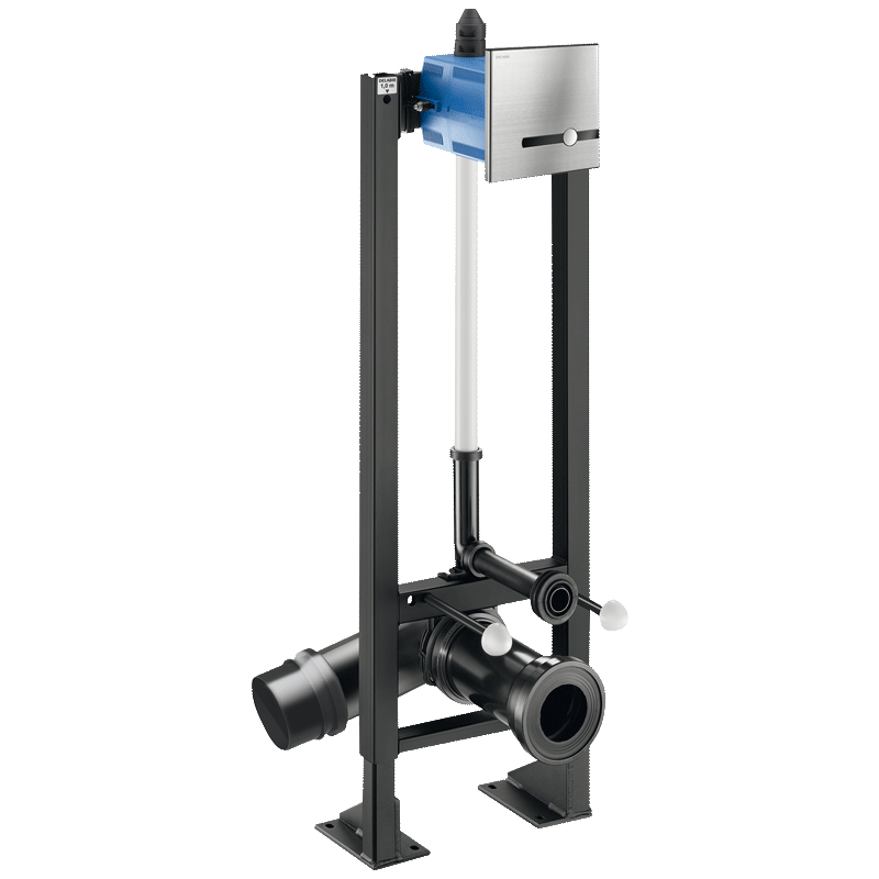 TEMPOFIX 3 self-supporting frame system with electronic WC valve