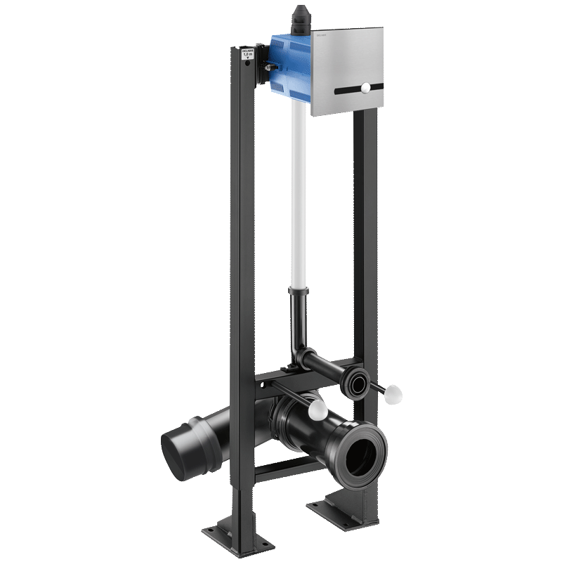 TEMPOFIX 3 self-supporting frame system with electronic WC valve