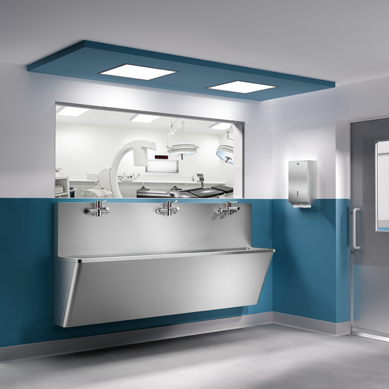 SECURITHERM BIOCLIP thermostatic sink mixer
