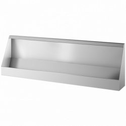 Wall-hung trough urinal