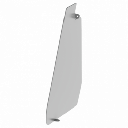 Divider for wall-hung...