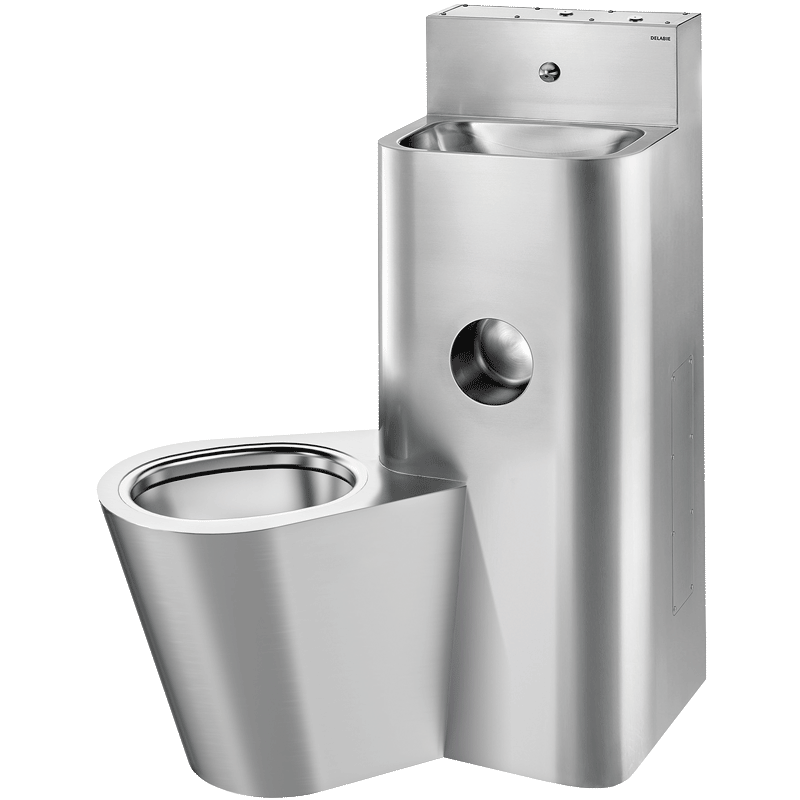 KOMPACT washbasin and floor-standing WC combination