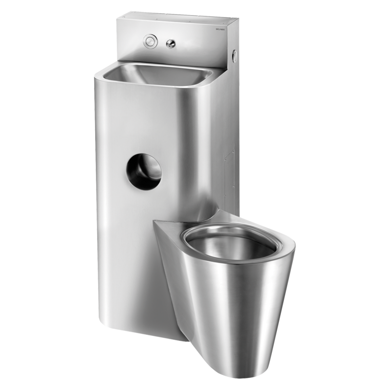 KOMPACT washbasin and wall-hung WC combination