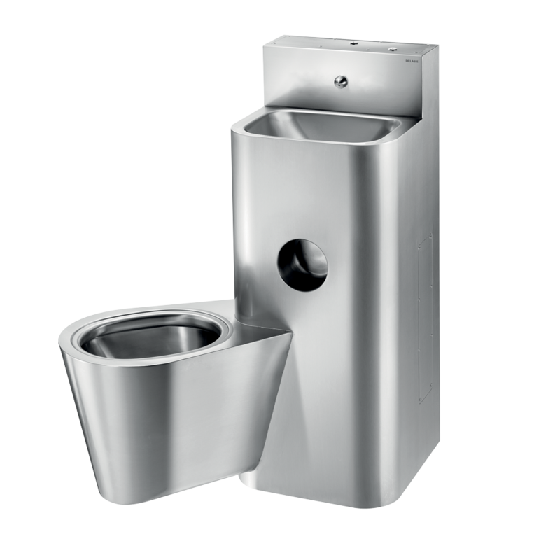 KOMPACT washbasin and wall-hung WC combination