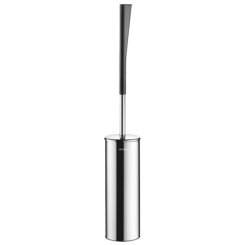 Toilet brush set with lid and long handle