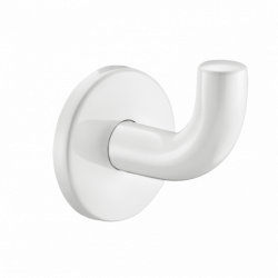 White powder-coated...