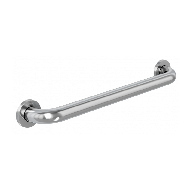 Straight bar 400mm polished stainless steel