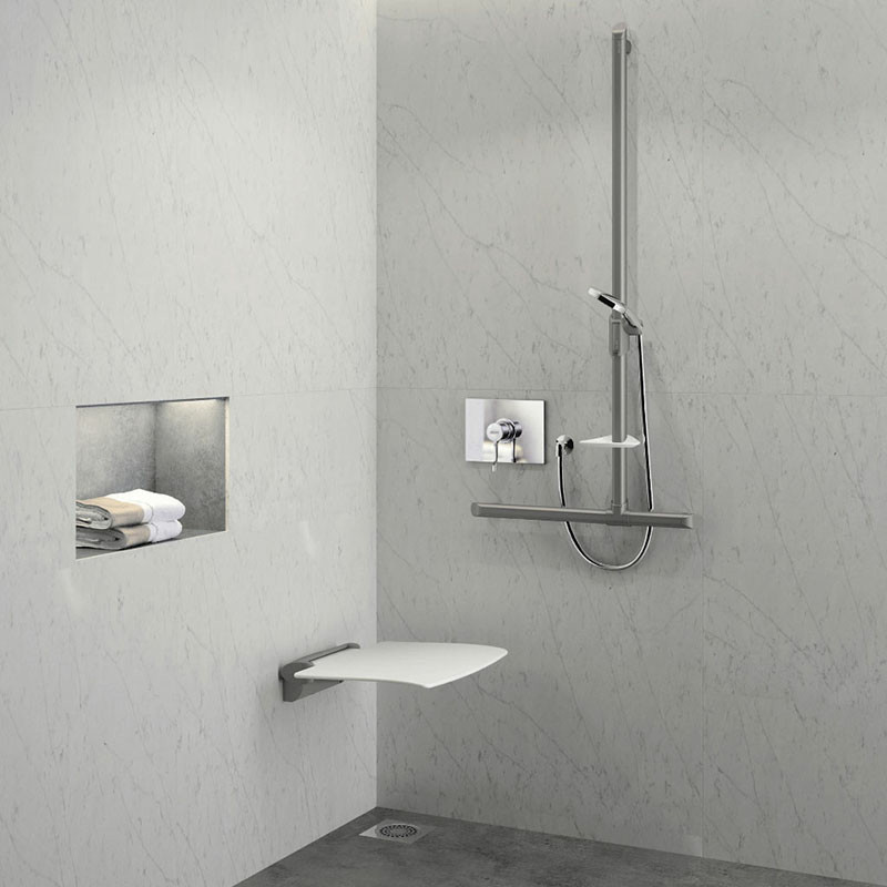 Be-line lift-up shower seat