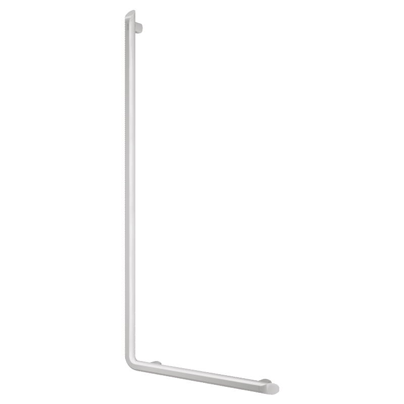 Be-line¨ L-shaped grab bar, matte white, H. 1,130mm