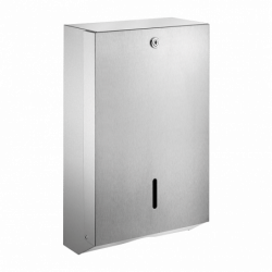 Wall-mounted paper towel dispenser, for 750 sheets