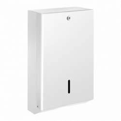 Wall-mounted paper towel dispenser, for 750 sheets