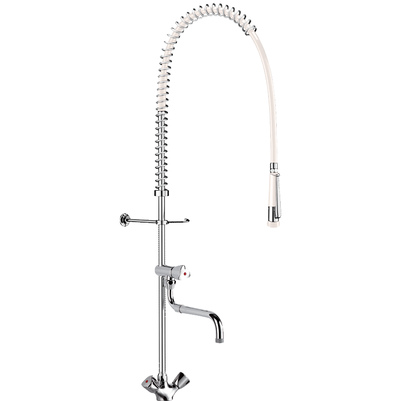 Pre-rinse set with mixer