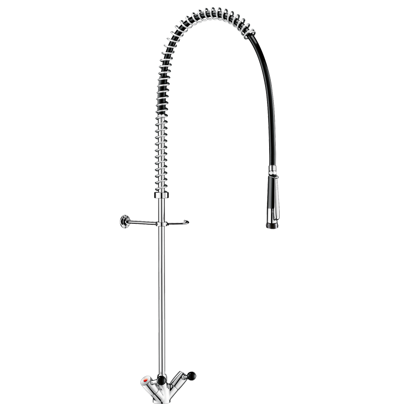 Pre-rinse set with mixer