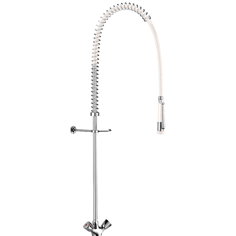 Pre-rinse set with mixer