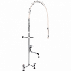 Twin hole pre-rinse set...