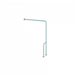 Wall to floor 90¼ grab bar...