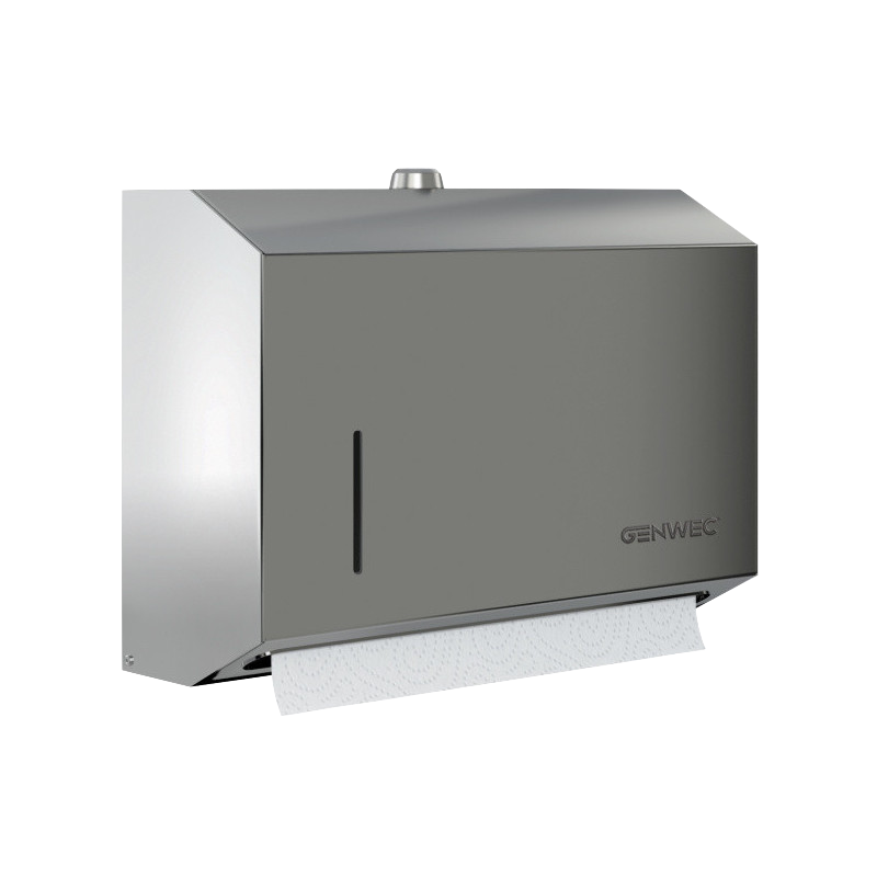 Paper towel dispenser small size 304 stainless steel polished