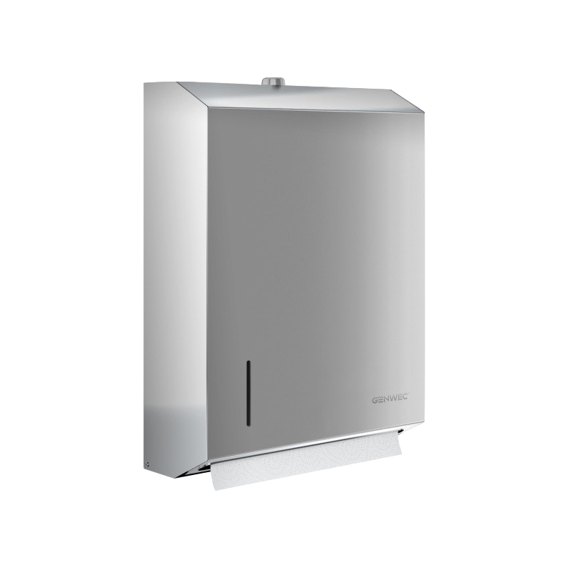 Paper towel dispenser large size 304 stainless steel polished