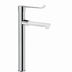 Mechanical sink or basin mixer