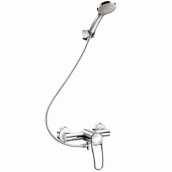 Auto-draining shower kit...