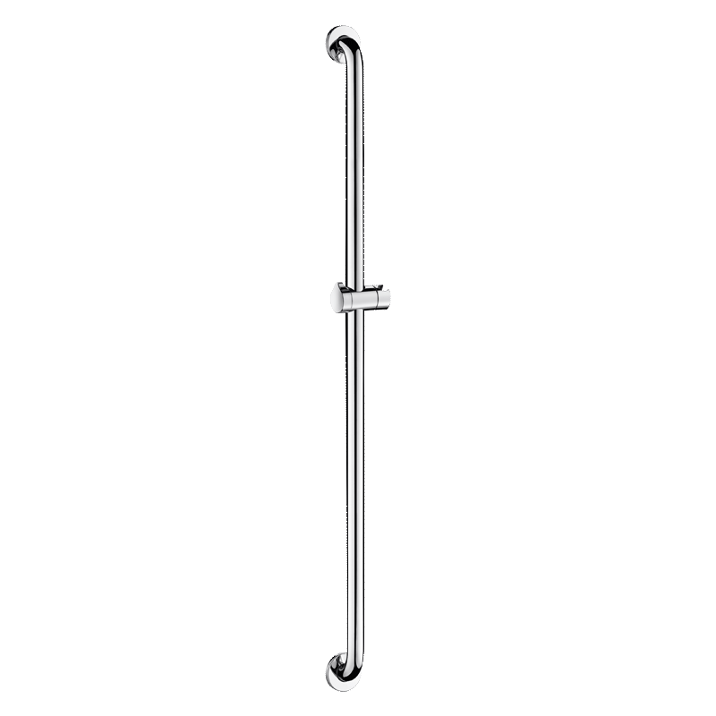 Upright shower bar, Ø 32mm with sliding shower head holder