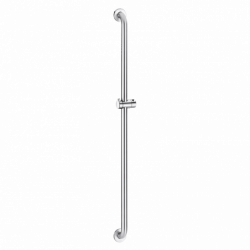 Upright shower bar with...