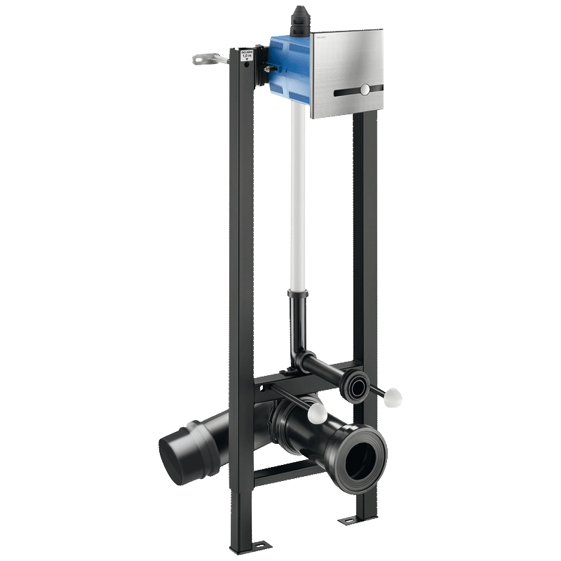 TEMPOFIX 3 wall-mounted frame system with electronic WC valve