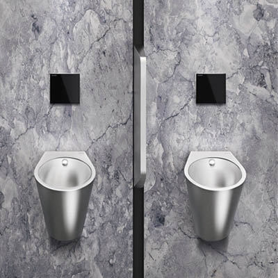 FINO stainless steel designer urinal