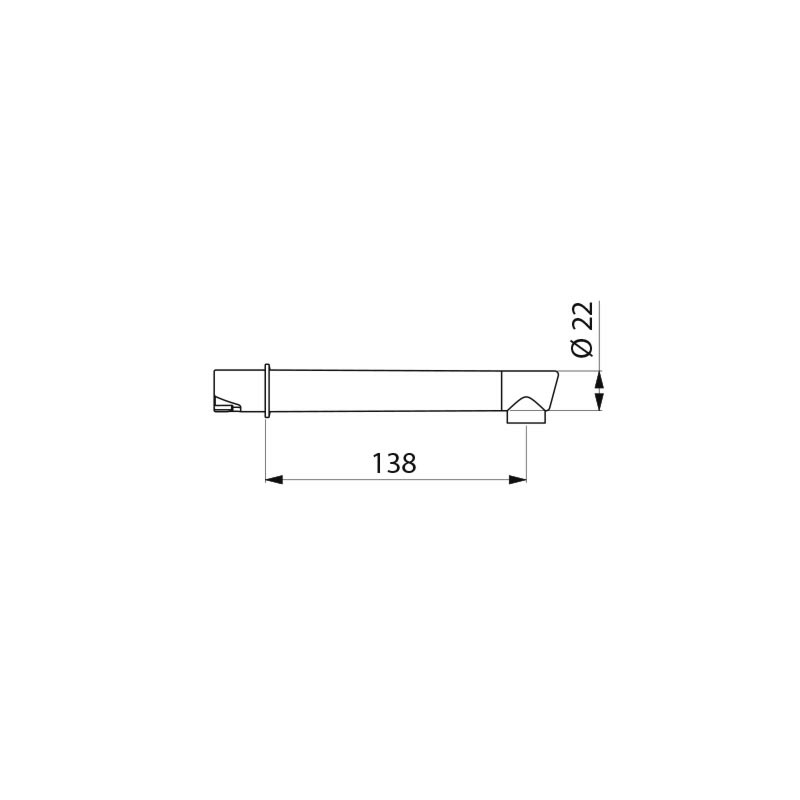Anti-bacterial BIOFIL spout filter - scheme