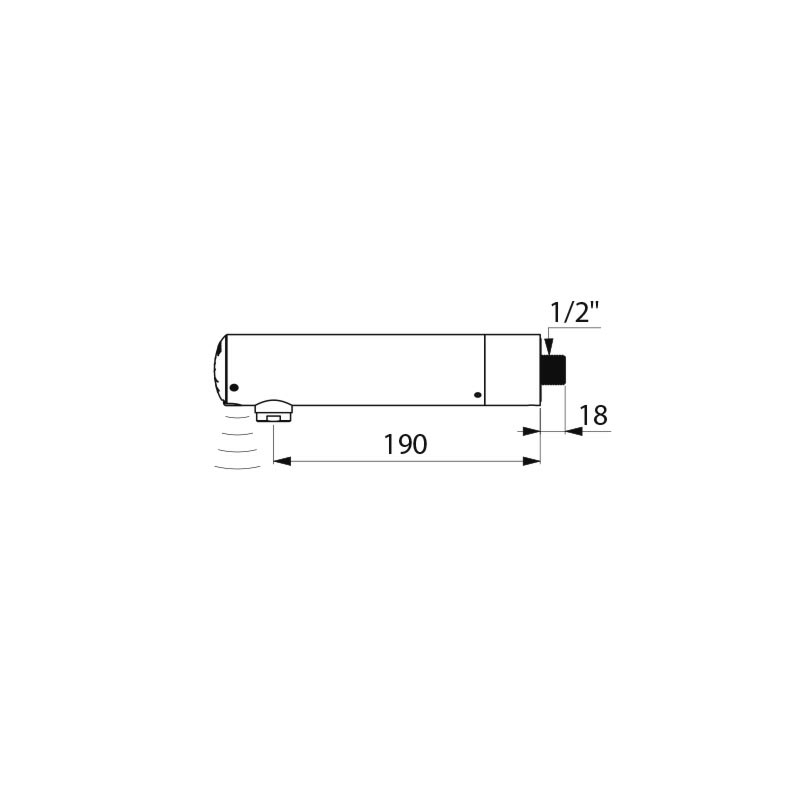 TEMPOMATIC 3 electronic tap - scheme