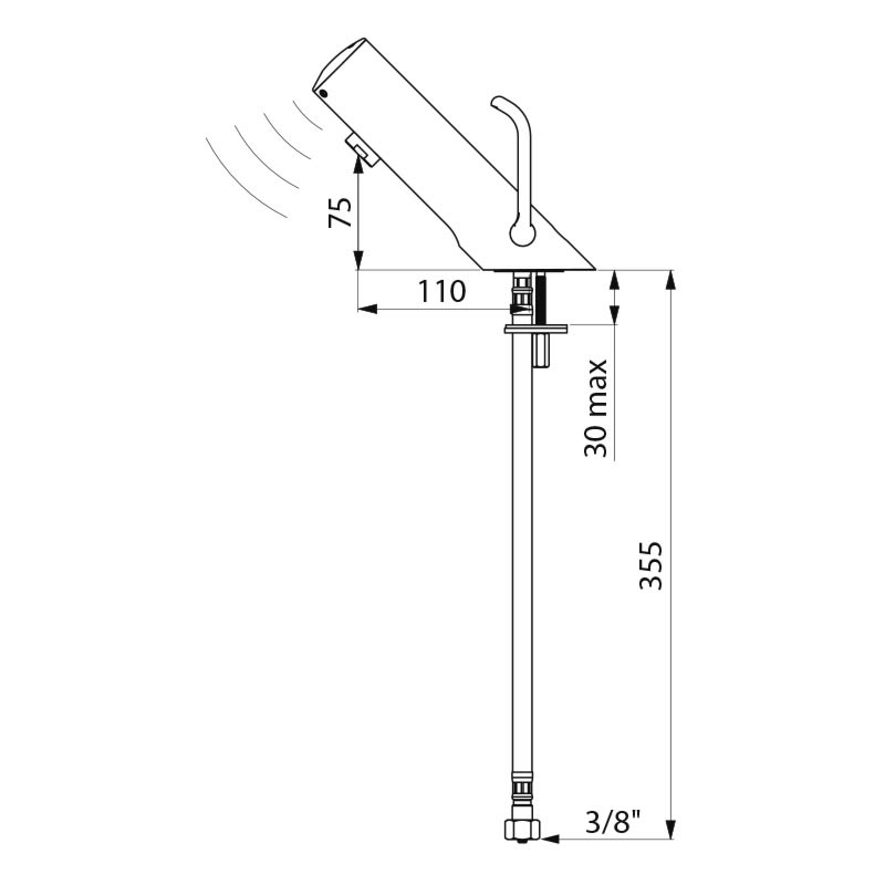 TEMPOMATIC MIX 4 electronic mixer - scheme