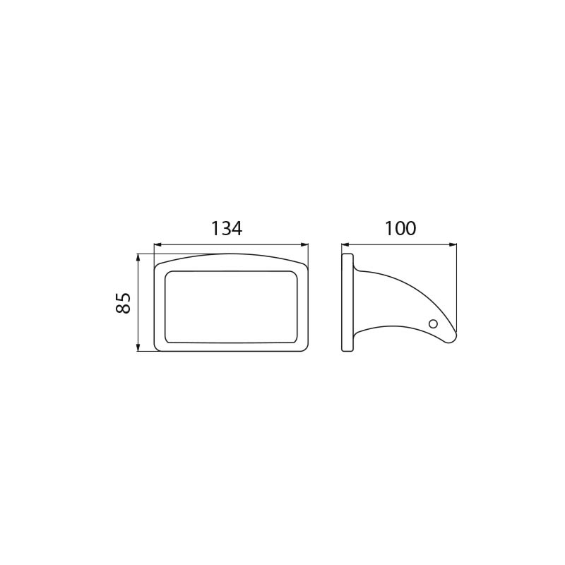 Toilet roll holder with spindle - scheme