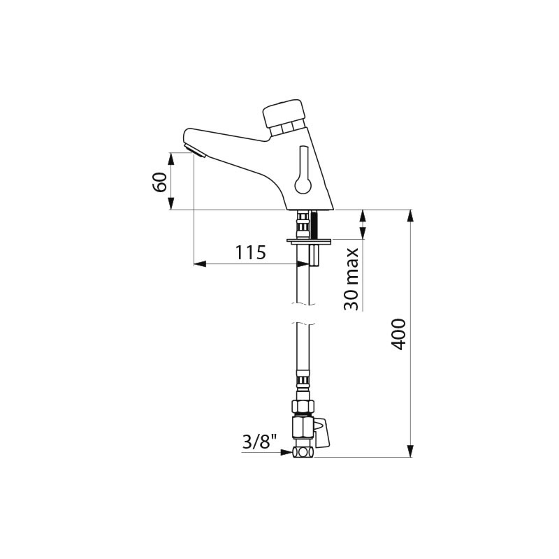 TEMPOMIX 2 time flow mixer - scheme