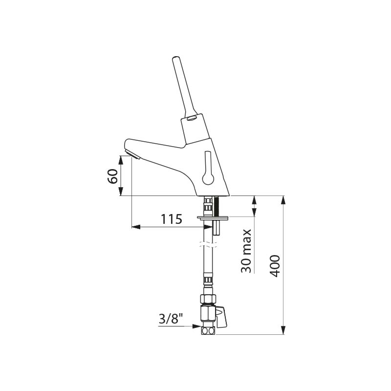 TEMPOMIX 2 time flow mixer - scheme