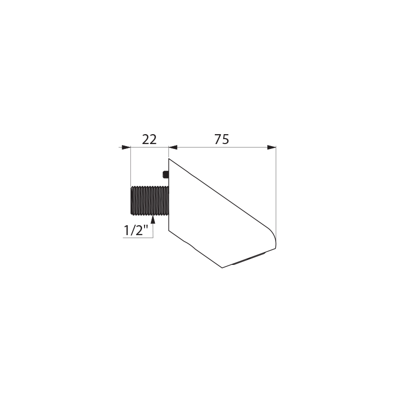 TONIC JET shower head - scheme