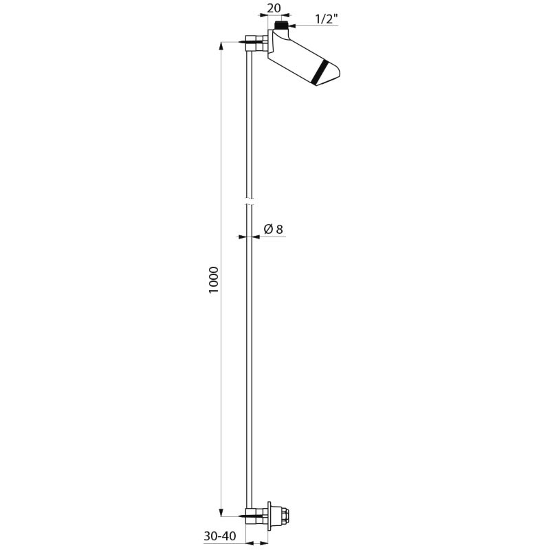SPORTING shower kit - scheme