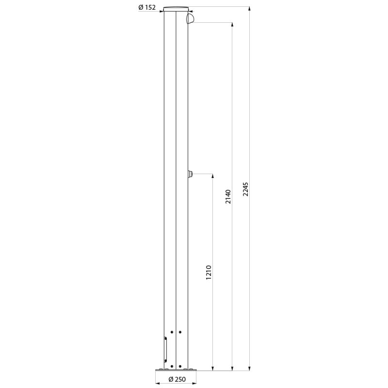 OUTDOOR column - scheme