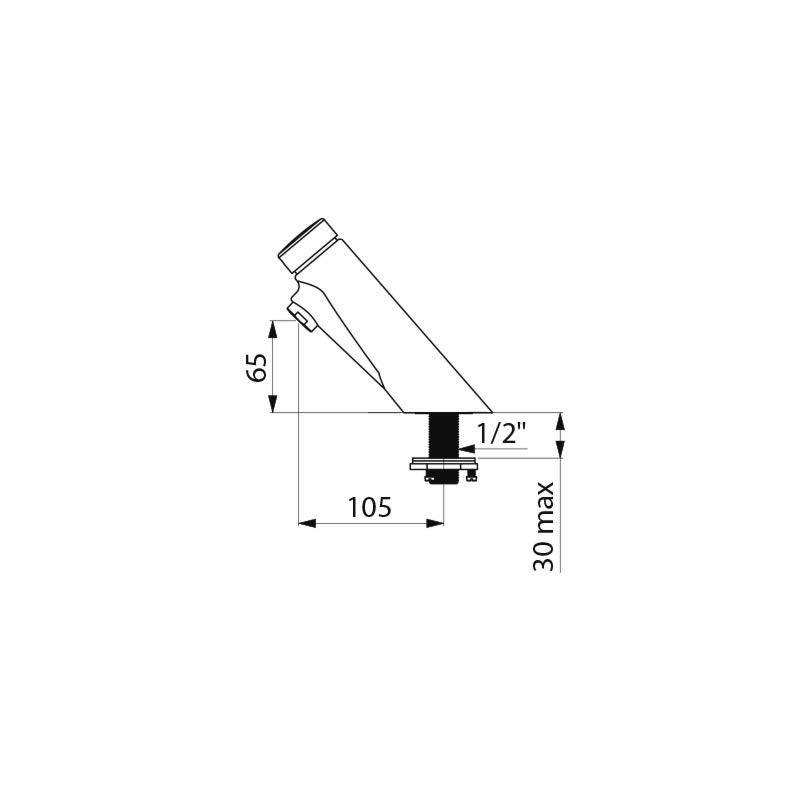 TEMPOSOFT time flow tap - scheme