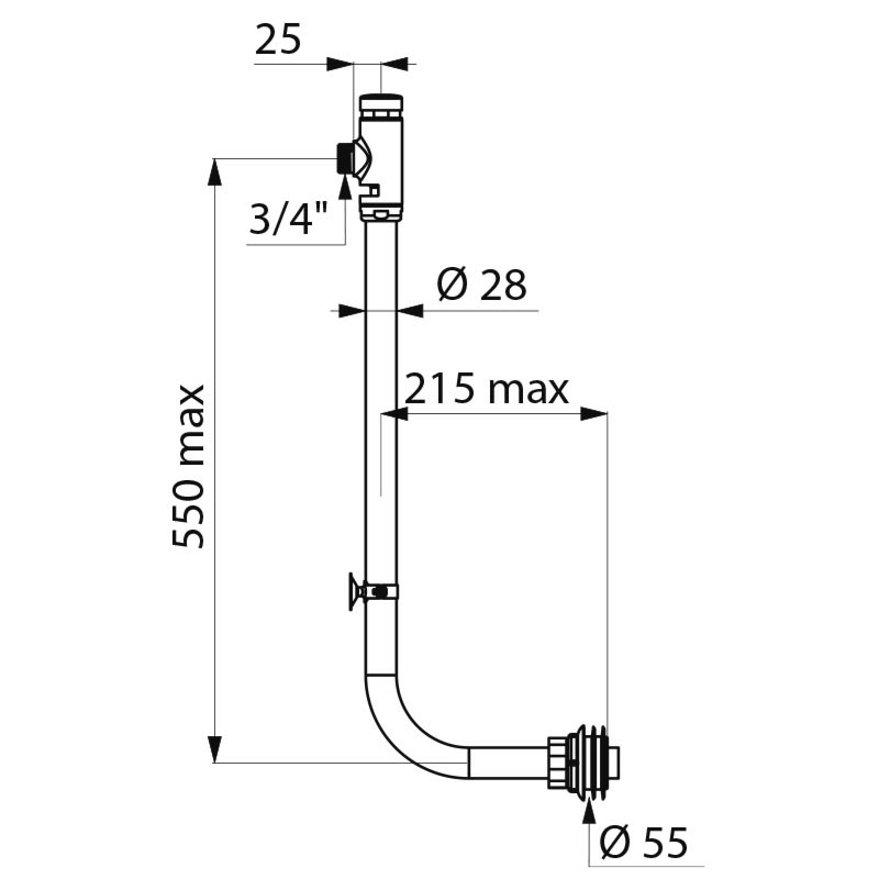 TEMPOFLUX 1 direct flush kit - scheme