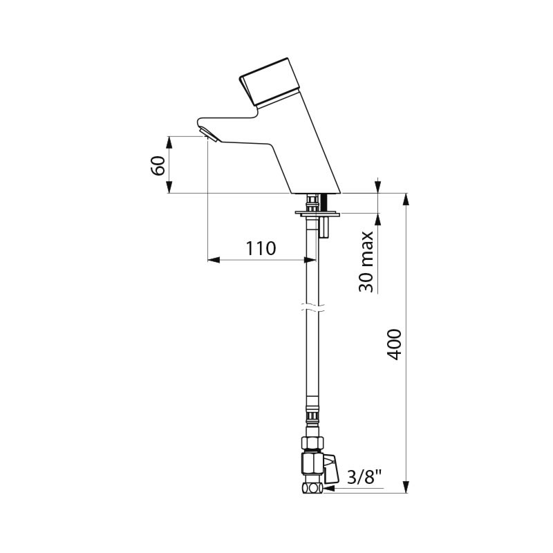 TEMPOMIX time flow mixer - scheme